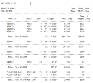 Estimating Services